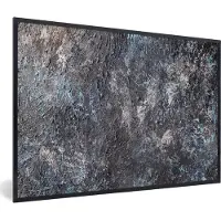PosterMonkey Fotolijst incl. Poster - Industrieel - Beton - Oud - 90x60 cm - Posterlijst