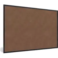 PosterMonkey Fotolijst incl. Poster - Inductie beschermer - Leer - Bruin - Dieren - 120x80 cm - Posterlijst