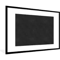 PosterMonkey Fotolijst incl. Poster - Leer - Structuur - Dierenhuid - 120x80 cm - Posterlijst