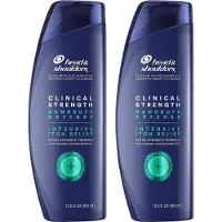 Head & shoulders Anti-Dandruff Shampoo - Anti-Roos - Itch Relief - Haar shampoo - Roosshampoo - Mannen - Menthol - 2x400ml