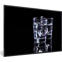 PosterMonkey Fotolijst incl. Poster - Alcohol - Glazen - Drank - 30x20 cm - Posterlijst