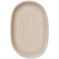 HEMA Zeepbakje mat keramiek zand 9x13 (zand)
