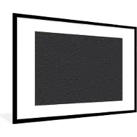 PosterMonkey Fotolijst incl. Poster - Leer - Structuur - Dierenhuid - 90x60 cm - Posterlijst