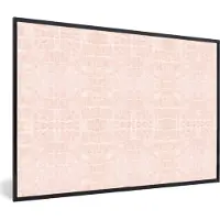 PosterMonkey Fotolijst incl. Poster - Inductie beschermer - Leer - Structuur - Dierenhuid - 60x40 cm - Posterlijst