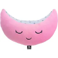 Benbat Reiskussen Mooni voor bevestiging aan veiligheidsgordel/hoofdsteun roze