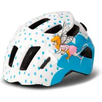 Cube Fietshelm Fink - Kinderhelm - 11 Ventilatiegaten - SNAP 360 fit - X-Lock-montagesysteem - EPS In-Mould - 49-55 cm - S - Blauw/Wit