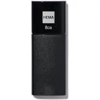 HEMA USB Stick 2.0 8GB Zwart