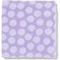 HEMA Keukendoek 50x50 katoen lila met stippen (lila)