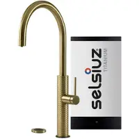 Selsiuz 3-in-1 kokend water kraan met single boiler goud