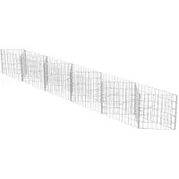 vidaXL Gabion mand 300x30x50 cm gegalvaniseerd staal