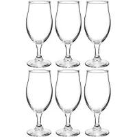 Bormioli Rocco 6x Luxe bierglas/bierglazen speciaalbier 260 ml - Bierglazen