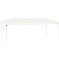 vidaXL Partytent inklapbaar 3x6 m wit