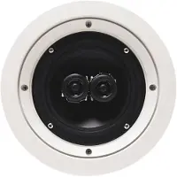 Aquasound Samba samba-dt (single stereo) - speaker - vochtbestendig - wit (afm. rond 230 mm) - SPKSAMBADT-W