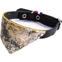 Martin halsband kat malibu beige/zwart