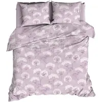 Romanette Dekbedovertrek Astera Lila-200 x 200 / 220 cm | 2-Persoons