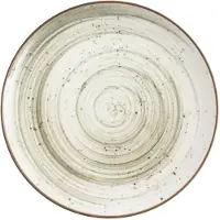 Cosy & Trendy Plat Bord Sintra Ivy Green 26 cm (Set van 12)