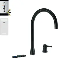 Selsiuz 5-in-1 kokend water kraan met cooler en combi extra boiler zwart