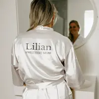 Yoursurprise Kimono met naam - Wit