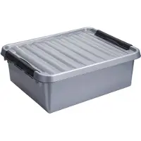 Sunware Q-line box 25 liter metaal/zwart |
