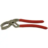 Egamaster sanitairtang 25 x 6,2 cm chroom zilver/rood