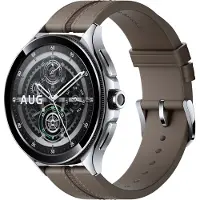 Xiaomi Smartwatch Mi Watch 2 Pro Bluetooth 46 mm Zilver met bruine leren band