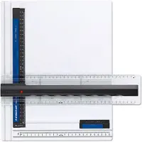 Staedtler - Mars 661 tekenplaat - met parallel tekenliniaal - A4