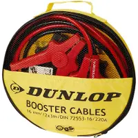 Dunlop - Booster Startkabels 16mm2 - 2x3m - 220A + opbergtas