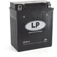 Lp Landport Gel 51211 / YB12A-A / 512011012 accu (12V, 12Ah, 170A)
