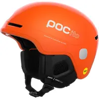 POC - Kinder skihelmen - POCito Obex MIPS Fluorescent Orange voor Unisex - Kindermaat XS/S - Oranje