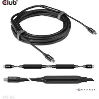 Club 3D CLUB3D USB 3.2 Gen2 actieve, bidirectionele kabel, type C naar C, 8K bij 60Hz