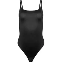 Magic bodyfashion - Gloss Scoop Body Dames Body - Black - Maat L