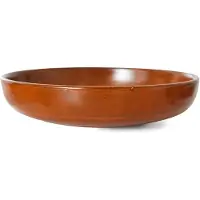 HK Living Home Chef diep bord medium Ø19,3 cm Burned orange