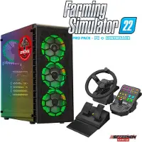 Screenon - Game PC - Farming Simulator 22 - GamePC - COMB.V21FS22 - Ryzen 7 - 1TB M.2 NVMe SSD - RTX 3070 - Saitek Farm Sim System