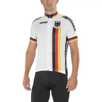 Bioracer - Germany Short Sleeve Jersey - Fietsshirt XXL, wit