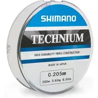 Shimano Technium Vislijn 200m 0.25 mm Grey Nylon