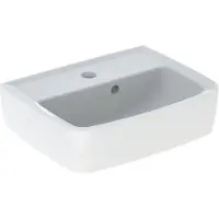 Geberit Bastia Fontein Square - 40x31cm - kraangat - overloop - wit 502.920.00.1