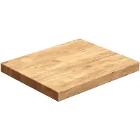 Sjithouse Furniture wastafelblad hout 25x22,5cm navarro eiken