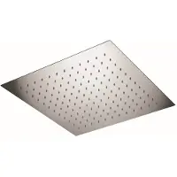 Bellezza Bagno Hoofddouche Belleza Bagno ClipOn Inbouw Regendouche Vierkant 44x44 cm Mat Wit
