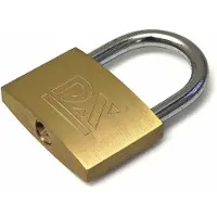 Qlinq Messing Hangslot - 60 mm