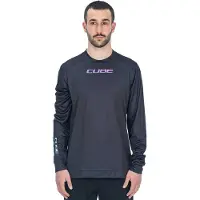 Cube Atx Enduro-trui Met Lange Mouwen Zwart L Man