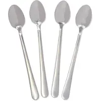 HEMA Lange Lepels 19cm Sydney - 4 Stuks (zilver)