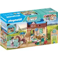 Playmobil Paarden van de Waterval - Paardrijtherapie en Dierenartsenpraktijk