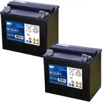 Exide Vervangende Accu Voor Invacare LX-4 Scooter 24V 2 X 12V 25Ah