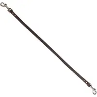 Animal Boulevard Ab30133 - Hals- En Leibanden - Hond - Ab Country Leather Add-a-dog Leiband Bruin-12mmx60cm - Maat: 12mmx60cm - 205356