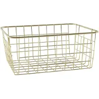 Intratuin Draadmand Cas Goud 28 X 22 X 12,5 Cm
