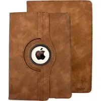 HEM Silky Brown iPad Hoes – Draaibare Autowake Cover – Geschikt voor iPad 10 (2022) 10.9 Inch – iPad 10e Generatie Hoes
