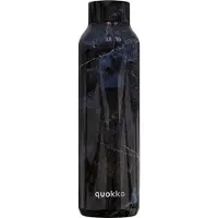 Quokka drinkfles RVS Solid Black Marble 630 ml