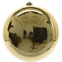 Kaemingk Kerstbal | | Ø 20 cm (Goud)