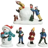 EDM Sneeuwbol Kerstfiguur