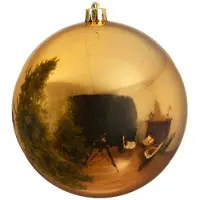 Kaemingk Kerstbal | | Ø 25 cm (Goud)